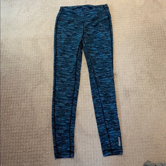 Reebok blue space dye leggings - Picture 2 of 6